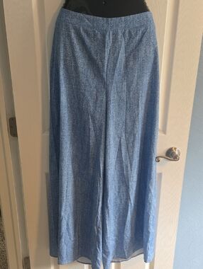SHEIN Light Blue Wide Leg Pants